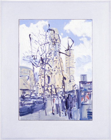 Gunter Christmann Visitor, 1989; oil on canvas; 76 x 61 cm; enquire