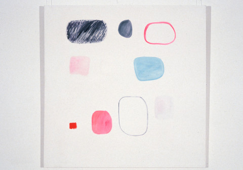 Angela Brennan The other in brackets me, 1994; oil on canvas; 122 x 122 cm; enquire