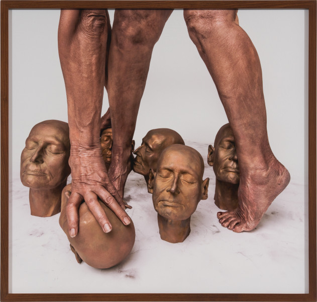 Julie Rrap Un-Becoming Monuments #12, 2026; digital print on metallic rag paper; 65.5 x 69 cm; Edition of 5 + 2 AP; enquire