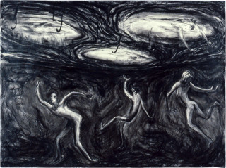 Ken Unsworth Untitled, 1987; charcoal on paper; 76 x 102 cm; enquire