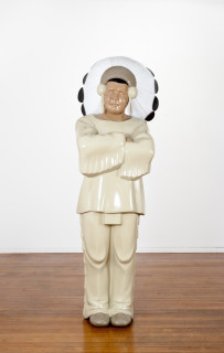 Michael Parekowhai The Brothers Grimm 3, 2009; automotive paint on fibreglass; 163 x 52 x 49 cm; enquire