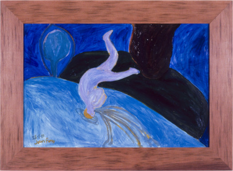 Joan Ross How I Felt About Painting On That Day In September, 1989; oil on masonite; 51 x 76 cm; enquire