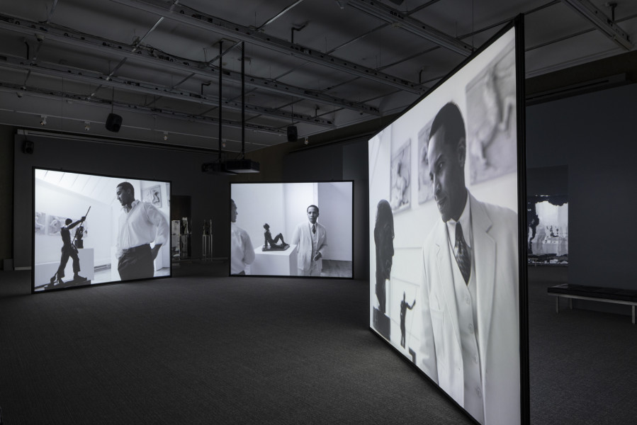 <p>Installation view, <em style="font-size: 13px;text-align: left;">Once Again... (Statues Never Die)</em>, Barnes Foundation, Philadelphia, Photo: Henrik Kam    </p>