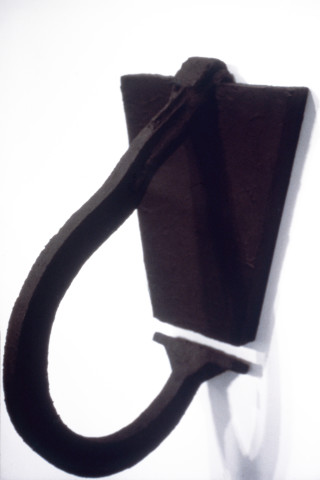 Hilarie Mais Turtle, 1984; from the series New Friends; timber and surface media; 44 x 24 x 30 cm; enquire