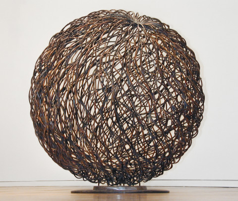 Bronwyn Oliver Flow, 2002; copper; 80cm diameter; enquire
