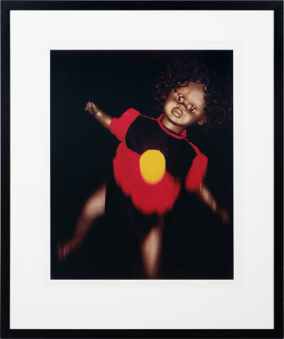 Destiny Deacon Dance Little Lady (d), 1994-00; Photograph; 70 x 56 cm; 90 x 76 cm (paper size), set of 4 images; Edition of 15; enquire