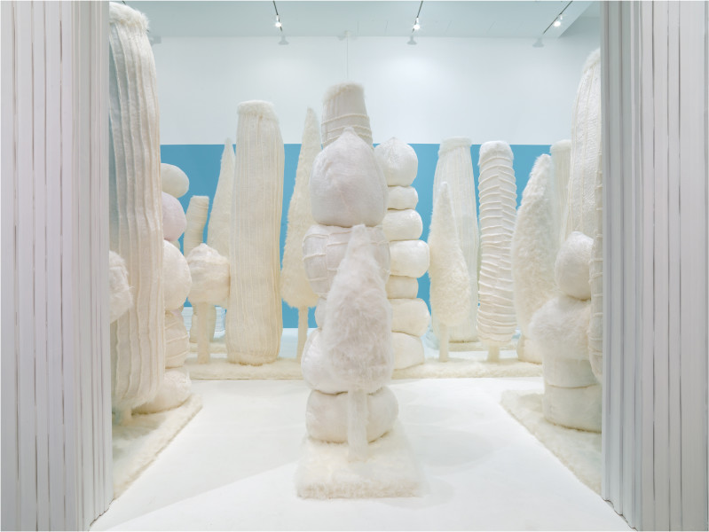 Exhibition view, Kathy Temin, My Monument: White Forest, Queensland Art Gallery | Gallery of Modern Art, Brisbane (28 September 2013 – 16 February 2014)