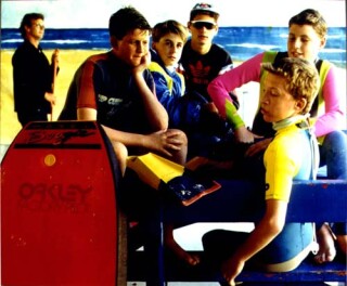 Anne Zahalka The Grommets, 1989; type C colour photographs; 74 x 90 cm; Edition of 20; enquire