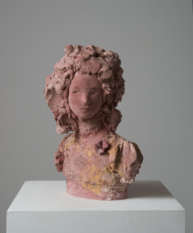 Linda Marrinon Remembrance, 2014; tinted and painted plaster; 37.5 x 22 x 22 cm; enquire