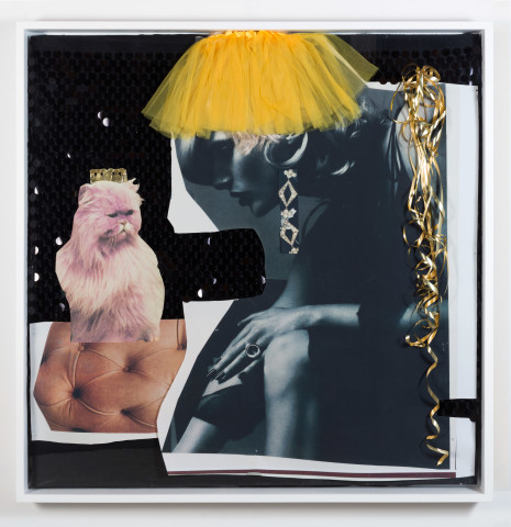 Jacqueline Fraser The Making of L’eclisse 2016, 2016; mixed media; 128 x 128 x 10 cm; enquire