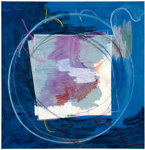 Denise Green Louis’ Love, 1985; oil, paint stick on canvas; 178 x 172 cm; enquire