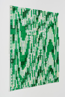 Hilarie Mais Mend, 2024; wood, acrylic paint; 145 x 145 cm; enquire