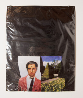 Jacqueline Fraser The Making of La Mariee Etait en Noir 2012, 2013; Mixed media collage; 74 x 60 cm; enquire