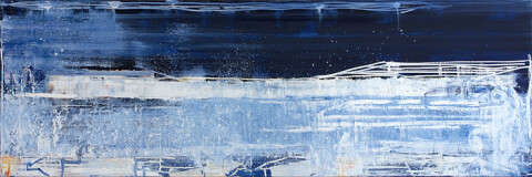 John Firth-Smith Salt Air, 2012; oil on linen; 2'4 x 7' (71.1 x 213.4 cm); enquire