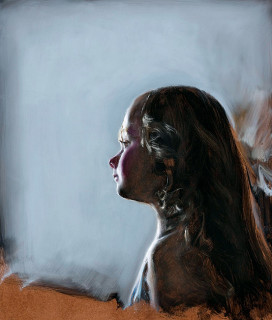 Louise Hearman Untitled #1296, 2009; oil on masonite; 61 x 52 cm; enquire