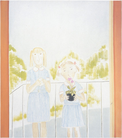 Vivienne Shark LeWitt The Cyclamen, 2001; oil on linen; 87 x 76 cm; enquire