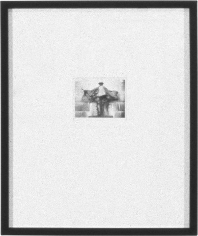 Robert Mapplethorpe Eddie, NY, 1972; Polaroid; 11 x 9 cm; enquire