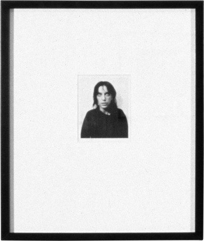 Robert Mapplethorpe Patti Smith, 1974; Polaroid; 13 x 10.5 cm; enquire