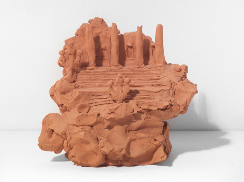 Linda Marrinon Parliament House, Melbourne, 1998; from the series Sculpture For The Home; Terracotta; 16 x 18 x 13 cm; enquire