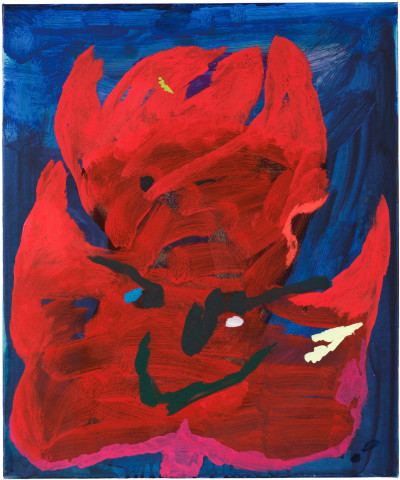 Tom Polo reverse revenge, 2021; acrylic and Flashe on canvas; 60 x 50 cm; more info; enquire