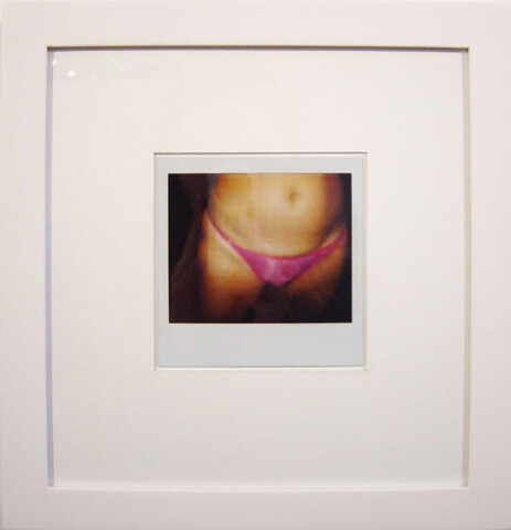 Tracey Emin ROTHKO POLAROIDS (detail), 2004; 12 framed Polaroid photographs and ink on A4 paper; 10 x 10 cm (each Polaroid) and 26.5 x 25.5 cm (each Polaroid frame); enquire