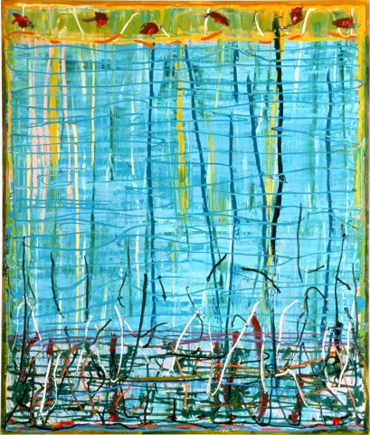 Michael Johnson Silent Noon, 1986; oil on linen; 210 x 180 cm; enquire