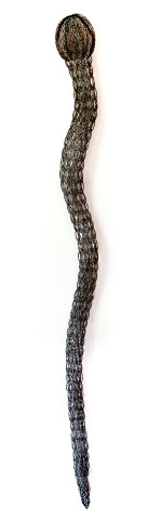 Bronwyn Oliver Stem, 2005; copper; 185 x 20 x 20 cm; enquire