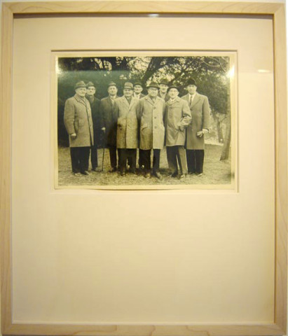 Simone Mangos Ordinary Germans, 2003; Found photograph (framed); enquire