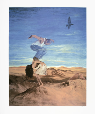 Tracey Moffatt Invocations  # 10, 2000; photo silkscreen; 146 x 122 cm; series of 13 images; Edition of 60; enquire