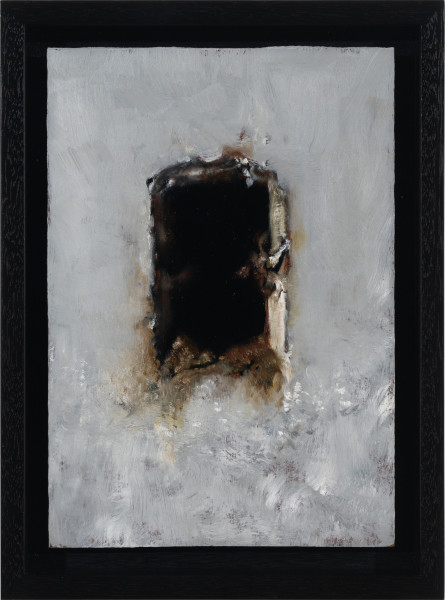 Louise Hearman Untitled #1554, 2024; oil on masonite; 27 x 19 cm; enquire