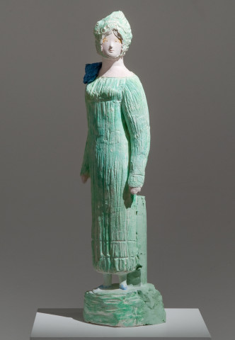 Linda Marrinon Regency Matron, 2010; painted plaster; 73 x 20 x 18 cm; enquire