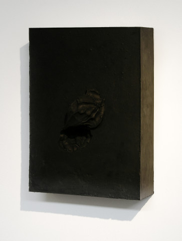 Julie Rrap Unplugged 5, 2006; silicon rubber and black oxide; 42 x 30 x 10cm; Edition of 3; enquire