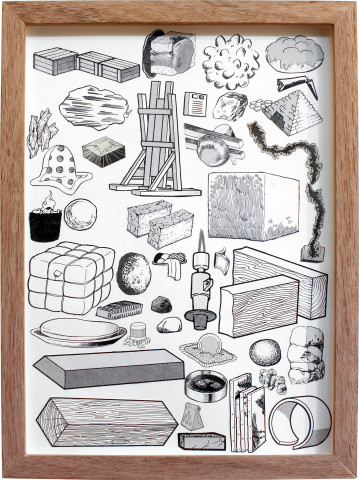 Teppei Kaneuji Games, Dance and the Constructions (Building Materials) #3, 2011; collage on photograph; 26.5 x 20 cm; enquire