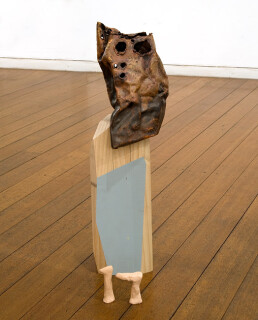Mikala Dwyer 17, 2009; wood, copper, enamel paint; 50 x 15 x 12 cm; enquire