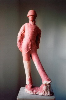 Linda Marrinon Man as Hussar, 2006; tinted plaster; 70 x 25 x 20 cm; enquire