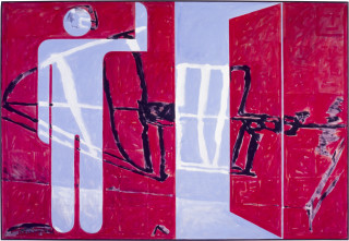 Gunter Christmann Painter, 1992; acrylic on canvas; 168 x 244 cm; enquire