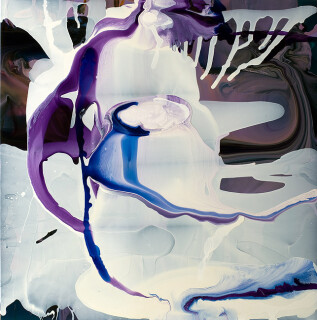Dale Frank Tagliatteli, the mother of teli belly, 2009; varnish on canvas; 200 x 200 cm; enquire
