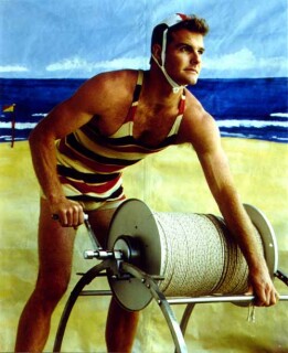 Anne Zahalka The Lifesaver, 1989; type C colour photographs; 74 x 90 cm; Edition of 20; enquire