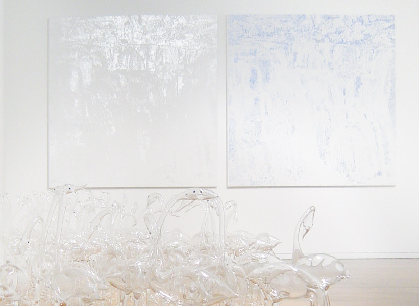 Nike Savvas Zero to Infinity, 2003, hand-blown glass, dimensions variable