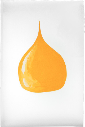 Nell Happy Anywhere, 2003; gouache on paper; 21 x 32.6 cm; enquire