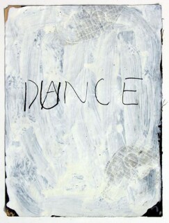 Newell Harry Untitled, 2006; gesso and oil stick on ironed Fabriano paper; 38 x 28 cm; enquire