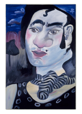 Linda Marrinon Hot Wax Emergency, 1990; oil on canvas; 91 x 61 cm; enquire