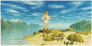 Patricia Piccinini Psychogeography, 1996; from the series Psycho; Type C colour photograph; 120 x 247 cm; Edition of 8; enquire