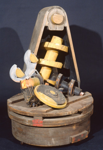 Robert Klippel No. 798, 1989; wood assemblage; 163 x 116 x 121 cm; enquire