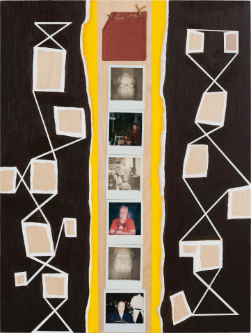 Gareth Sansom Tower, 2021; mixed media on plywood; 80 x 60 cm; more info; enquire