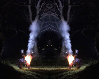TV Moore Burnout (Kelly), 2001-04; single channel DV/DVD from a series of ten; duration each approx. 3:30 minutes; Edition of 8 + AP 2; enquire