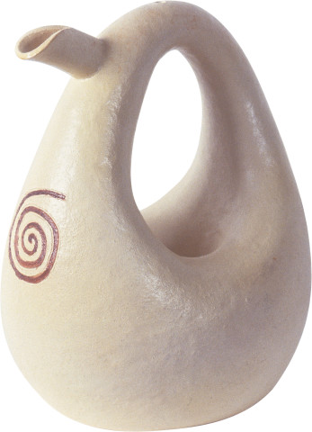 Fiona Foley Spiral, 1998; ceramic water container; 35 x 26 cm; enquire