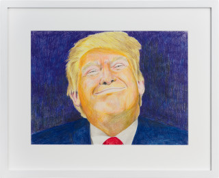 Callum Morton Monster's Ball #3, 2020; pencil on paper; 45.5 x 56 cm; more info; enquire