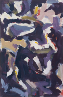 David Aspden Going to Kansas City, 1985; acrylic on paper; enquire