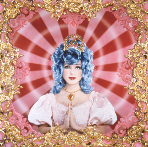 Pierre et Gilles Dream catcher (Sandii), 1994; painted photograph; 77 x 77 cm; enquire